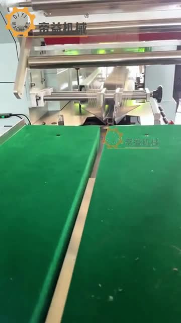 帝益机械下走膜枕式包装工位实拍2